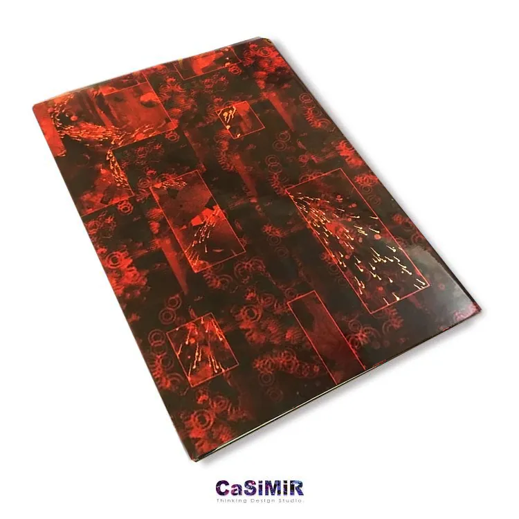 Casimir デザインノートブック(赤)