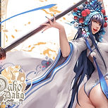 白墨与紅